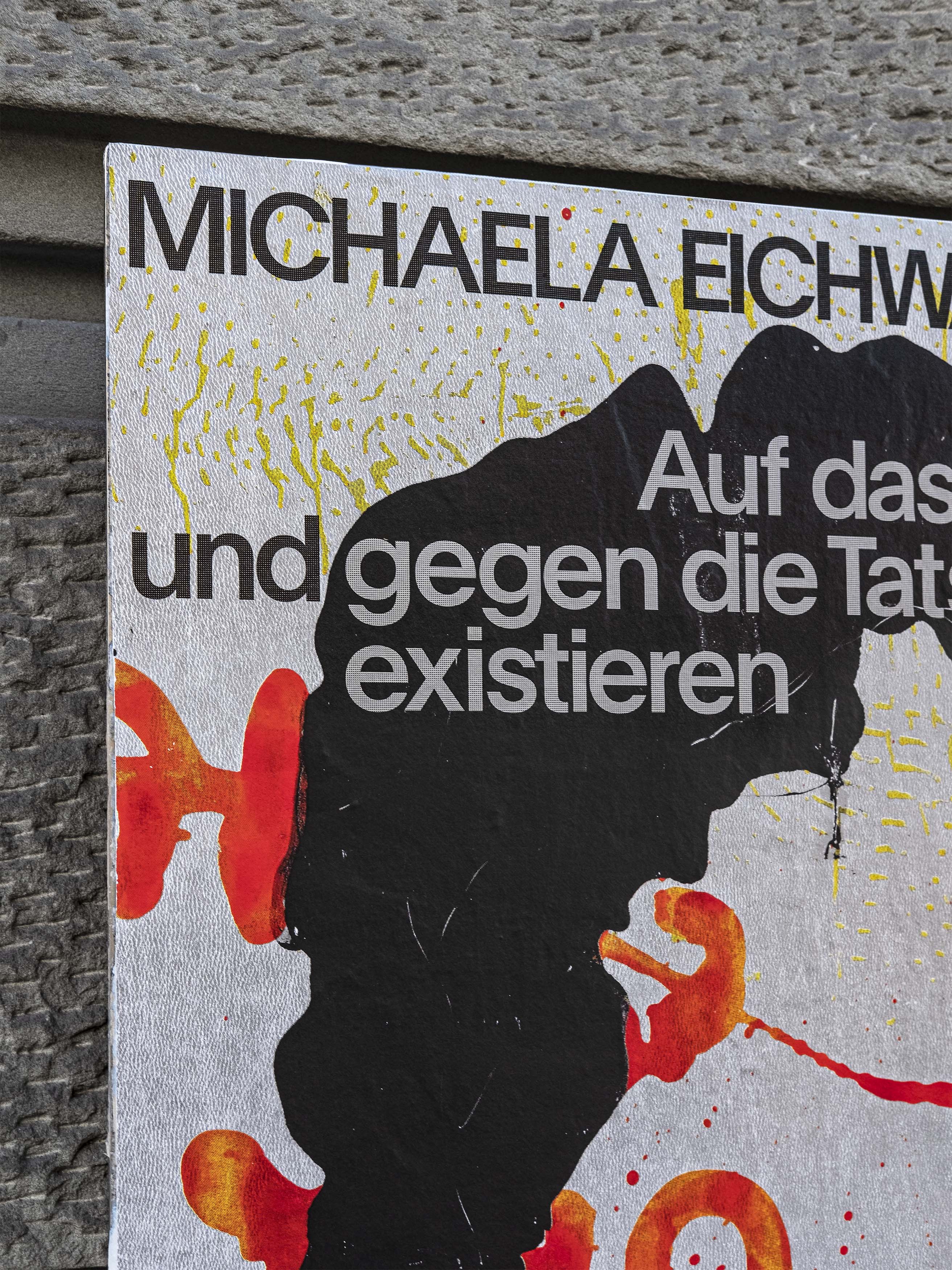 MultiSet: Ausstellungsplakat Michaela Eichwald (Fig.2)